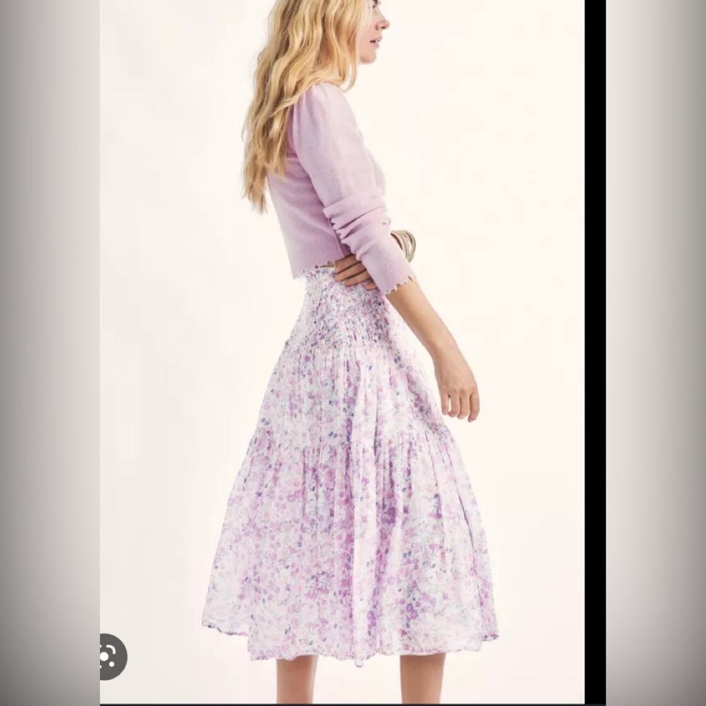 LoveShackFancy swift skirt